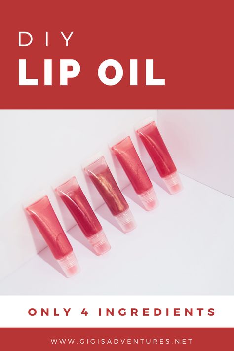 If your lips are dry and chapped, this DIY Lip Oil recipe is going to be your new go-to; it’s simple and cheap to make, and you most likely already own all these ingredients!
This product is perfect to moisturize and hydrate your lips effectively, making it perfect to use throughout Fall and Winter. Personally, I love to use it at night as well; it will transform your pout while you sleep!
It is one of my favorite DIY beauty recipe: quick and easy to make, and incredibly cheap as well! #lipoil Lipgloss Diy Recipes Natural, Diy Lip Oil Recipes How To Make, Lip Oils Diy, Homemade Lip Oil Recipe, Lip Oil Diy Recipes, Diy Lip Oil Recipe, How To Make Lip Oil, Lip Oil Recipe, Diy Lip Oil