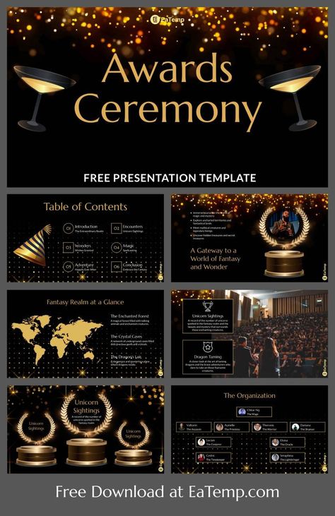 Awards Ceremony 13 Google Slides Theme, Crystal Cave, Google Slides Themes, Template Google, Slides Template, Presentation Template Free, Powerpoint Presentation Templates, Awards Ceremony, Presentation Template