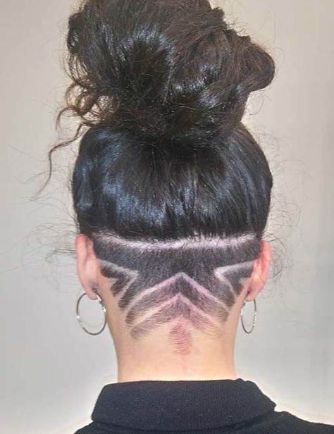 40 Masterpiece Undercut Designs Disconnected Haircut, Undercut Hair Designs, Undercut Hairstyles Women, Undercut Designs, Undercut Long Hair, Shaved Hair Designs, Undercut Women, Trendy Hairstyle, Hair Tattoos