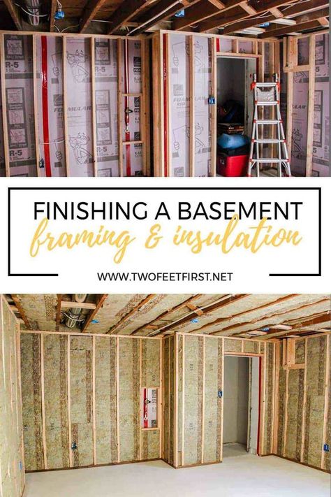 Basement Framing, Framing A Basement, Framing Basement Walls, Finishing A Basement, Small Basement Remodel, Basement Remodel Diy, Basement Gym, Diy Basement, Waterproofing Basement