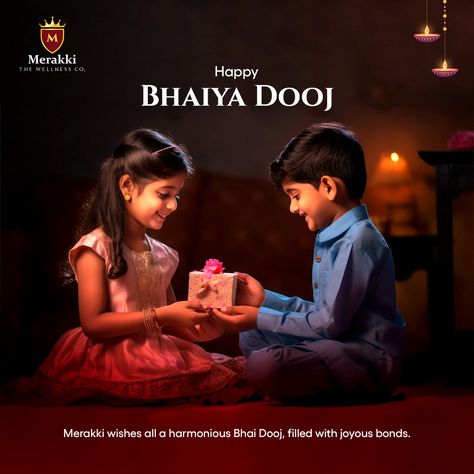 May this Bhai Dooj add sweetness to your life and bring you endless joy.🌼💛 Merakki Team wishes everyone a very Happy Bhai Dooj.✨🥰 #MerakkiTheWellnessCo #happybhaidooj #bhaidooj #bhaidooj2023 #bhaiyadooj Bhai Dooj Creative Ads, Bhai Dooj Creative, Happy Bhaiya Dooj, Happy Bhai Dooj, Bhai Dooj, Creative Ads, Very Happy, Bring It On