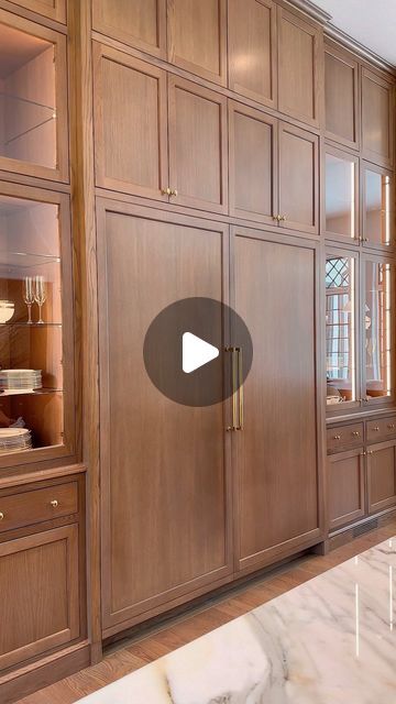 Arcadia Custom Homes on Instagram: "Another angle of this beautiful kitchen 🤎

We elevated this kitchen by using top-of-the-line appliances from @subzerogroup_carolinas, seamlessly blending our style with professional-grade performance. 

Other details include the double marble islands, white oak cabinets with a custom stain, and bronze hardware.

#charlottenc #cltnc #customhomes #kitchengoals #kitchenappliances #homedesign #homedecor #interiorhome #kitchensofinstagram #kitchenequipment #homedesign #subzerowolf #subzerowolfcove #luxurylifestyle #homesweethome #dreamhome #houseinspo #houseinspiration #clt #arcadiahomes" Coffee Buffet, Kitchen Cabinet Color Schemes, Professional Kitchen Appliances, White Oak Kitchen Cabinets, White Oak Cabinets, Wolf Kitchen, Walnut Kitchen Cabinets, White Oak Kitchen, Maple Kitchen Cabinets