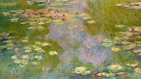 Water Lily Pond, Lily Pond, Water Lily, Water Lilies, Claude Monet, Oil Painting, Lily, Water, Flowers