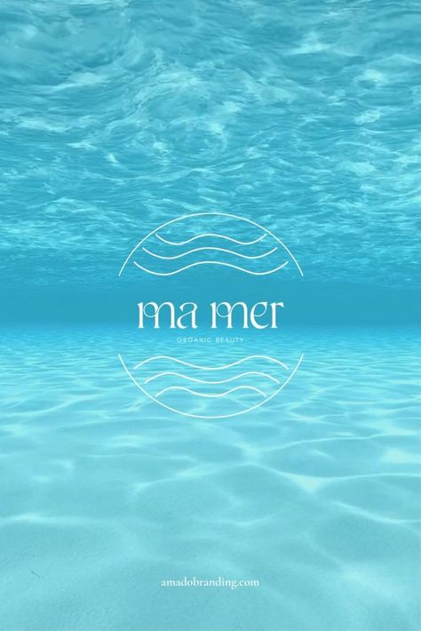 Wave Logos Ideas, Surf Logo Design Ideas, Sea Logo Design Ideas, Beach Logo Design Ideas, Wave Logo Design Ideas, Water Logo Branding, Water Logo Design Ideas, Logo Mer, Beach Resort Logo