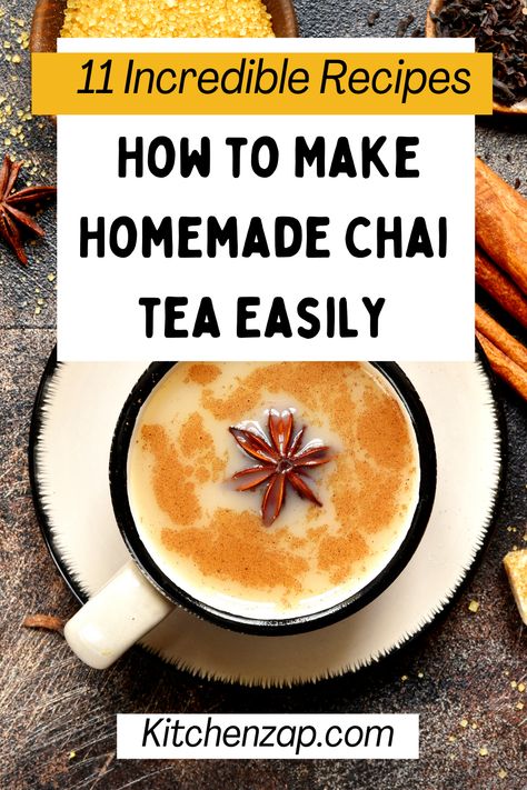 Chi Tea, Homemade Tea Recipes, Homemade Chai Tea, Homemade Chai, Chai Tea Recipe, Blooming Tea, Homemade Tea, Tea Diy, Tea Recipe