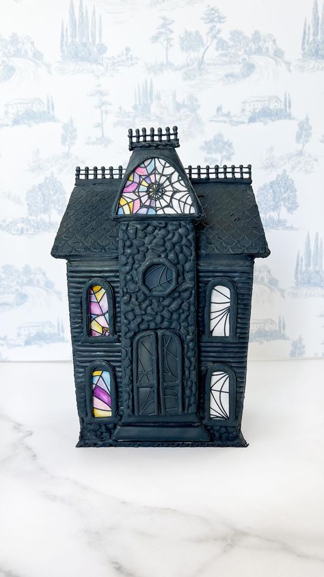 Haunted gingerbread house made with the @target Halloween Hyde Manor Mansion House kit. Can you guess the theme? full decorating video with… | Instagram Horror Gingerbread House, Goth Gingerbread House, Gothic Gingerbread House, Spooky Gingerbread House, Manor Mansion, Haunted Gingerbread House, Halloween Gingerbread House, Target Halloween, Mansion House