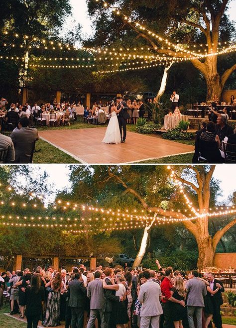 Outdoor Wedding Lighting, Wedding Reception Ideas, Dance Floor Wedding, Outdoor Wedding Reception, Wedding Garden, Glass Garden, Reception Ideas, Wedding Dance, Wedding Night