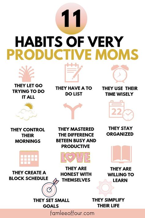 Are you looking for ways to master time management and hack to  increase your productivity? These steps have helped me as a working mom of 3.  Click through for  11 simple habits of  productive moms. ! #productivitytips #motivation #productive PRODUCTIVE THINGS TO DO Single Working Mom, Working Mom Schedule, Productive Moms, Mom Motivation, Mom Schedule, Working Mom Life, Simple Habits, Working Mom Tips, Pumping Moms