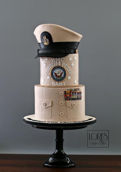 Man Cake Ideas, Cakes For Wedding, Navy Cakes, Navy Retirement, Military Cake, Fake Cakes, Retirement Cake, Man Cake, Ball Cake