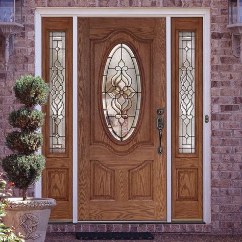 Modern wooden doors