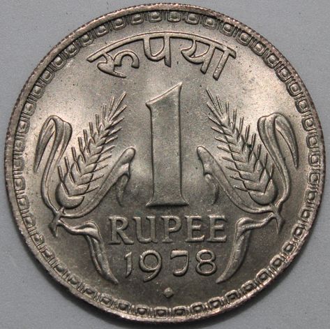 Rupees Indian Money, 1 Rupee Coin, Indian Coins, Ancient Indian Coins, Old Coins For Sale, Historical Coins, Sell Old Coins, Old Coins Value, Currency Design