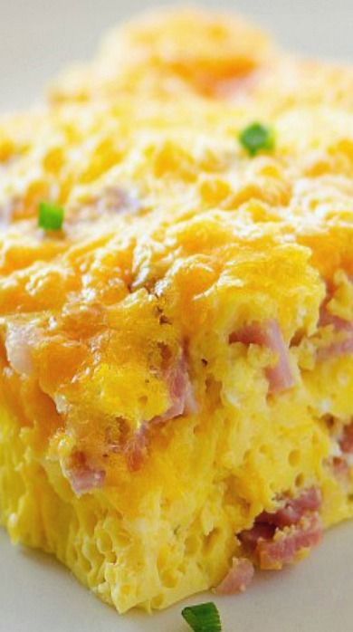 Baked Ham and Cheese Omelette Cheese Omelette Recipe, Ham And Cheese Omelette, Baked Omelette, Keto Recipes For Breakfast, Omlet Recipes, Cheese Omelette, Best Breakfast Casserole, Breakfast Casseroles, Breakfast Goodies