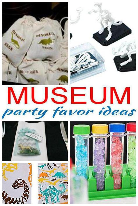 Best museum party favors for boys and girls. Kids will love these awesome Museum party favors. Night At The Museum Party, Party Favor Ideas For Kids, Museum Party, Mummy Party, Party Favors For Boys, Party Favor Ideas, Discovery Museum, Boy Party Favors, Kid Parties