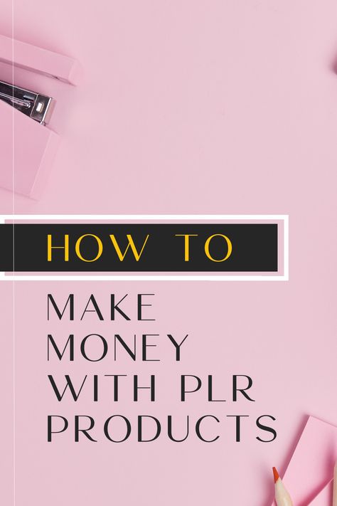 Learn how to make money with PLR products! Selling Digital Products On Etsy, Product Ideas To Sell, New Years Goals, What To Sell, Earn Passive Income, Selling Digital Products, Create Digital Product, Marketing Guide, Marketing Skills