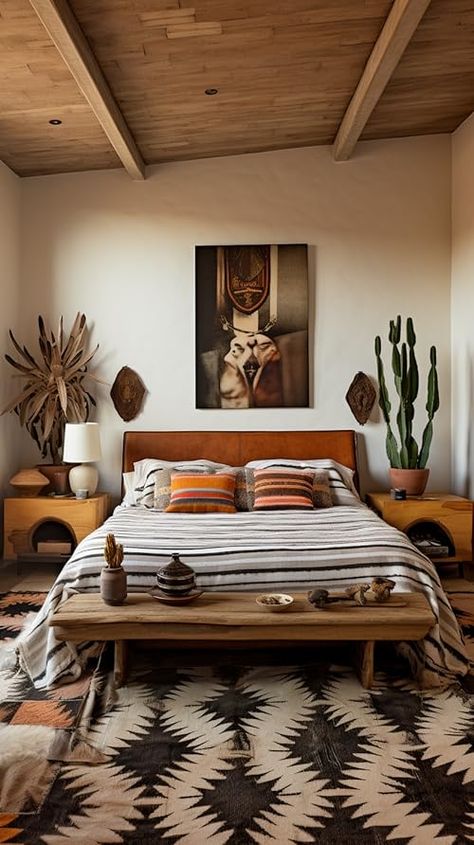 imaginedspacesdesign's Amazon Page Southwest Bedroom, Southwestern Bedroom, Mexican Bedroom, Cowboy Home Decor, Southwestern Home Decor, Southwestern Home, Mexican Home Decor, Warm Decor, Mexican Home