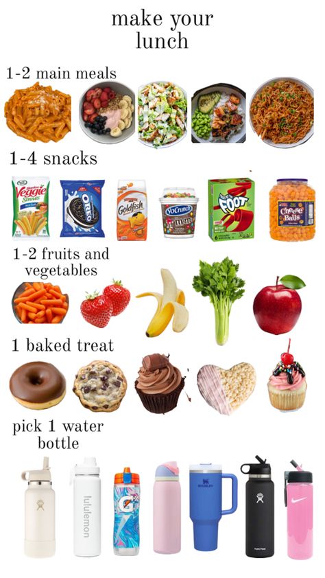 Lunch For School Ideas For Teens, Food For School Lunches Teens, Healthy School Snacks For Teens, School Lunch Inspo Teens, Lunch Ideas School Teenager, Lunch For School Teenagers, Lunches For School Teenagers, Lunch High School, Lunch Ideas High School