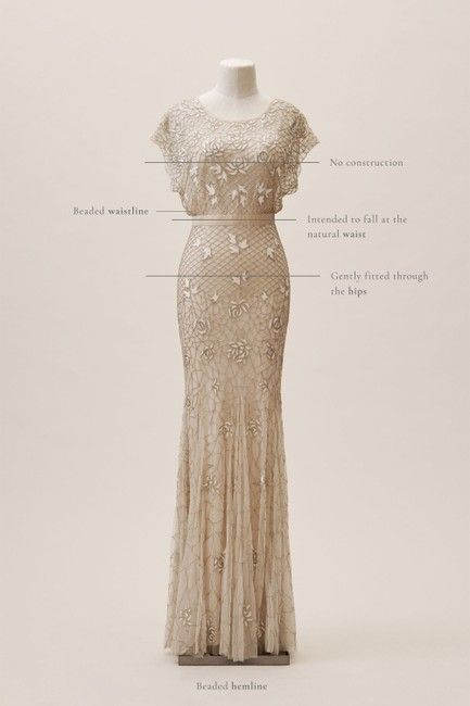 BHLDN Champagne Beaded Outer Sunset Feminine Wedding Dress Size 14 (L) - Tradesy Taupe Wedding Dress, Sunset Gown, Bhldn Gown, Feminine Wedding Dress, Casual Bridesmaid, Taupe Wedding, Bhldn Wedding Dress, Size 12 Wedding Dress, Feminine Wedding