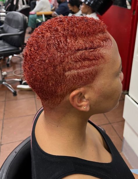 Maroon Hair, Black Women Short Hairstyles, Black Red Hair, Bob Haircut Curly, Short Hair Color, Short Hairstyle, Au Naturale, Short Hairstyles For Women, Short Hairstyles