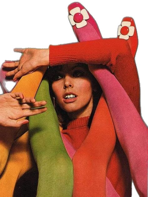 Groovy 60s Aesthetic, 60s Vogue Fashion, 90s Colorful Aesthetic, Mod Aesthetic 60s, 60s Vibes Aesthetic, 1970 Photography, Orange Lashes, 60s Aesthetic Art, 60s Moodboard