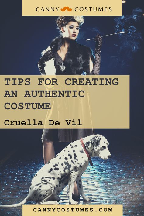 Diy Cruella Deville Costume Women, Diy Cruella Deville Costume, Best Costume Ideas, Cruella Deville Costume, Costume Ideas For Halloween, Authentic Costumes, Character Icon, Best Friend Halloween Costumes, Best Costume