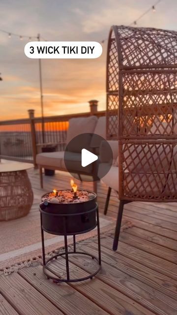 Amanda Albrecht Illinois Realtor + Content Creator on Instagram: "After over 6 million views, I’m back to answer my most asked questions regarding my three wick, DIY tiki torch. The planter is from target. They sell a similar version at Walmart. The canisters have removable tops for easy refill. You do not have to disassemble. Are use rock on the bottom for a base. The seven dollar terrarium kit from Walmart is how you can re-create this look. Comment below and I’ll send you the links for all items. Don’t forget to follow for more easy DIY’s. . .  . #home #diy #tikitorch #summervibes #sellingthesuburbs #howto #budgetfriendly #diyhomedecor #outdoordiy #outdoorspaces #homedesign #deckreveal #overstock #targetfinds #howyouhome #wowusweekdays #realtor #easydiy #outdoordining #patioseason #plai Tiki Torch Planter, Diy Tiki Torch Stand, Tiki Torch Stand, Diy Tiki Torch, Realtor Content, Terrarium Kit, Terrariums Kits, Tiki Torches, Most Asked Questions