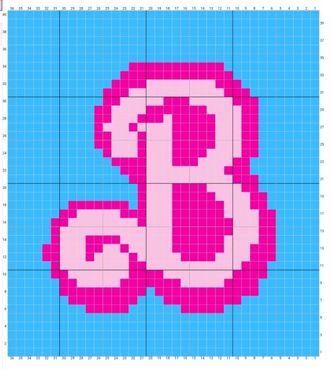 Unique Pixel Art, Barbie Grid Pattern, Girly Pixel Art, Barbie Pixel Grid, Barbie Alpha Pattern, Preppy Pixel Art, Pink Perler Bead Patterns, Barbie Perler, Art Alpha Pattern