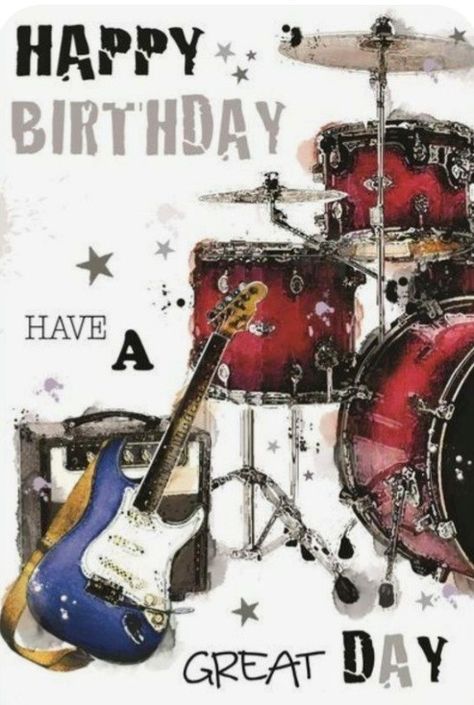 Happy Birthday Drums, Happy Birthday White, Cool Happy Birthday Images, Happy Birthday Nephew, Happy Birthday Man, Happy Birthday Vintage, Birthday Wishes Greetings, Happy Birthday Wishes Photos, Happy Birthday Wishes Cake