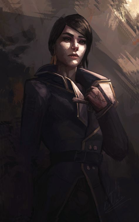 Emily Kaldwin by  T.D. Danza Dishonored Emily, Emily Kaldwin, Call Of Cthulhu Rpg, Vampire Art, World Of Darkness, Call Of Cthulhu, Dishonored, Dungeons And Dragons Characters, Bloodborne