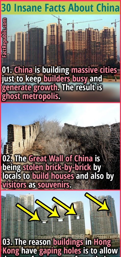 history china travel living adventure Unbelievable Facts Did You Know, Weird Facts You Didnt Know, Random Facts Interesting, Weird Fun Facts, Terrifying Facts, Unique Buildings Architecture, Facts About China, Funny Weird Facts, Funny True Facts