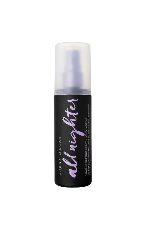 Urban Decay - All Nighter Long Lasting Makeup Setting Spray Urban Decay Setting Spray, Urban Decay All Nighter, All Nighter, Makeup Setting Spray, Body Hacks, Long Lasting Makeup, Setting Spray, About Hair, Urban Decay