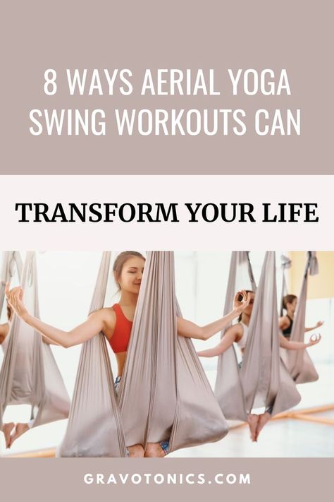 8 Ways Aerial Yoga Swing Workouts Can Transform Your Life Yoga Trapeze, Group Yoga, Aerial Fitness, Yoga Body, Do Yoga, Yoga Exercises, Aerial Yoga, Yoga Art, Yoga Photography