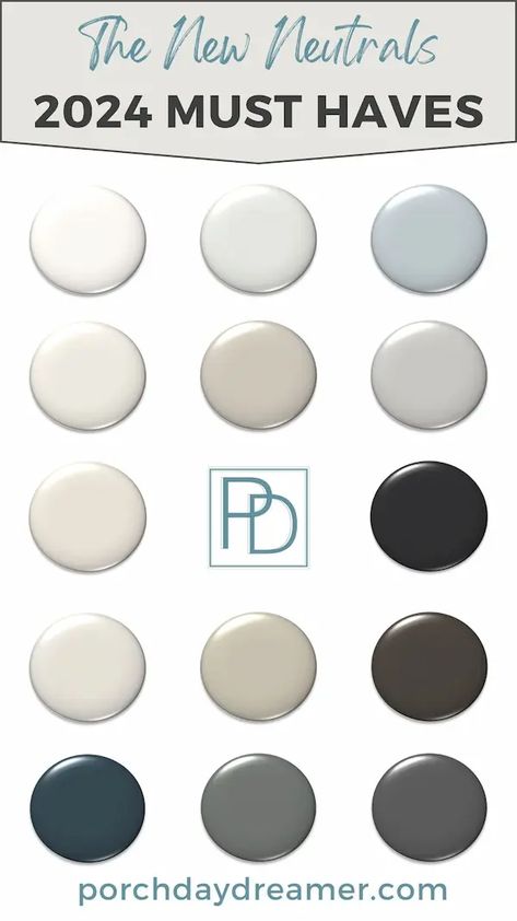 Best Bathroom Wall Paint Colors, Best New Paint Colors, Popular Bathroom Colors 2024, Whole Interior Paint Colors, Best Paint Colors For 2024, Paint Colors Of 2024, Neutral Paint Colors 2024, 2024 Top Paint Colors, 2024 Neutral Paint Color Trends