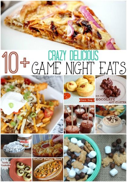 10+ Family Game Night Eats - snacks, appetizers, treats and more! Board Game Night Food, Birthday Party Snacks For Adults, Games Night Food, Party Snacks For Adults Appetizers, Board Game Night Snacks, Board Games Night, Party Snacks For Adults, Family Game Night Snacks, Family Game Night Food