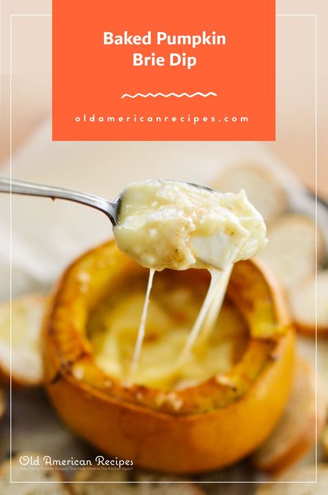 Dip Inside Pumpkin, Baked Pumpkin Cheese Dip, Brie Baked In Pumpkin, Hot Honey Pumpkin Baked Brie, Baked Brie In A Pumpkin, Pumpkin Beer Cheese Dip, Baked Pumpkin Brie, Dutch Oven Dip Recipes, Pumpkin Brie Appetizer