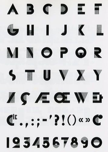 This is but one example of Charles Peignot’s influence on type and typography, which made his professional life so important to the history of design... Art Deco Fonts, A M Cassandre, Typo Logo, Typeface Design, Word Design, Typography Letters, Logo Fonts, Modern Graphic Design, Typography Fonts