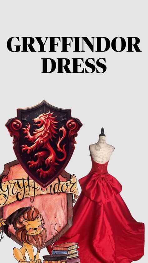 #Gryffindor dress Gryffindor Dress