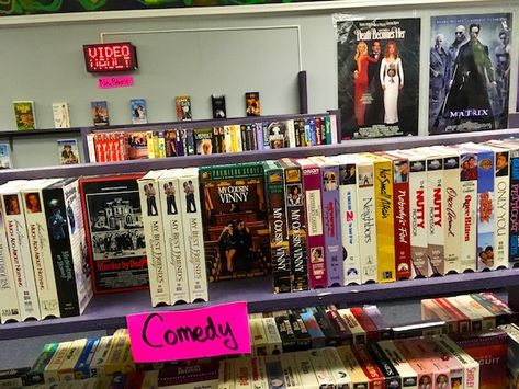 90s Video Store Aesthetic, Video Rental Store, My Cousin Vinny, 90s Video, 90s Videos, Store Aesthetic, Dream Core, Escape Artist, Issa Vibe