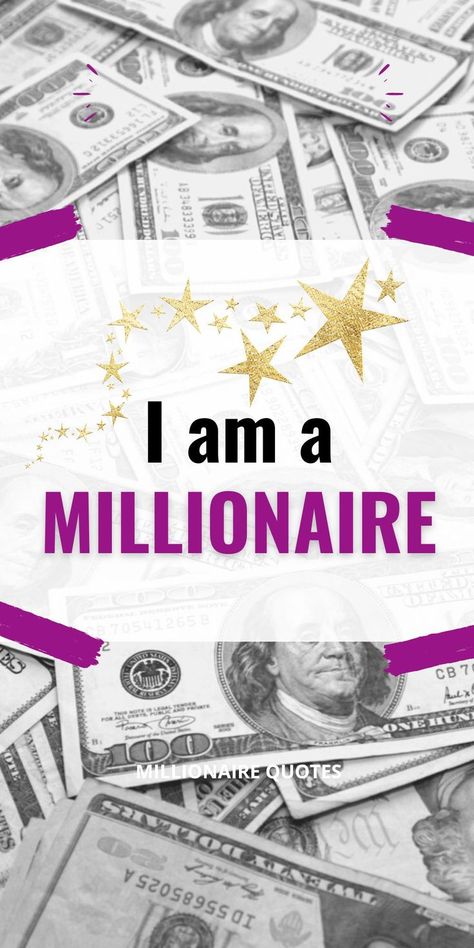 Millionaire Wallpaper, Millionaire Mindset Quotes Women, Quotes On Money, Motivation To Change, Future Millionaire, Change Your Attitude, Millionaire Mindset Quotes, How To Be Rich, Quotes Women