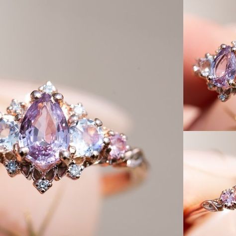 Uma | Engagement Rings on Instagram: "Sailor moon 🌙" Sailor Moon Ring, Moon Ring, Sailor Moon, Moon, Engagement Rings, Purple, Instagram