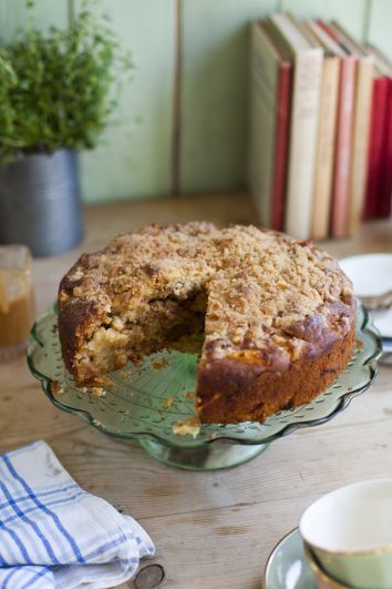 Apple crumble cake | Donal Skehan | EAT LIVE GO Irish Apple Crumble Cake, Irish Dessert, Dublin Coddle, Apple And Almond Cake, Irish Slang, Irish Apple Cake, Pecan Coffee Cake, Apple Crumble Cake, Moist Apple Cake