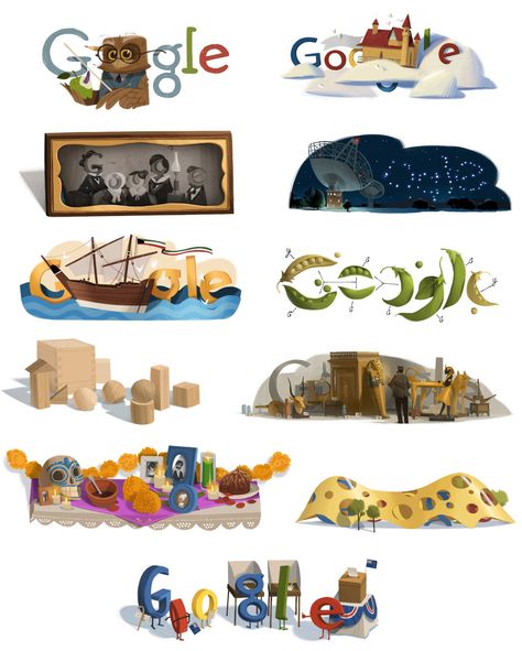 Best Google Doodles, Doodle 4 Google, Doodle Google, Google Logo, Typography Alphabet, Graphic Art Prints, Disney Concept Art, Google Doodles, Doodle Designs