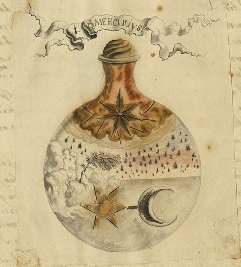 Alchemy Illustration, Medieval Artwork, Natural Philosophy, Alchemy Art, Alchemic Symbols, Alchemy Symbols, Esoteric Art, Medieval Manuscript, Medieval Art