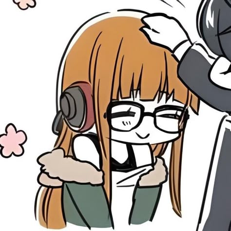 ctto Matching Anime Pfp Couple Short Hair, Futaba Matching Pfp, 4 People Matching Pfp 2 Girls 2 Boys, Friends Nails, Match Art, Nails Painted, Best Friend Match, Duos Icons, Match Pfp