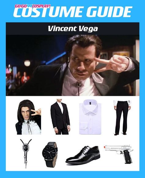 Mia Wallace And Vincent Vega Costume, Vincent Vega Costume, Disfraz Mia Wallace, Pulp Fiction Halloween Costume, Pulp Fiction Vincent, Pulp Fiction Costume, Marsellus Wallace, Cosplay For Halloween, Cool Couple Halloween Costumes