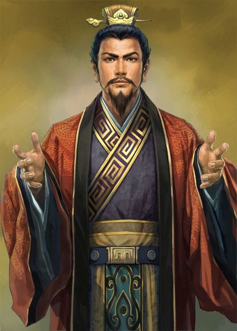 Liu Bei by CT-115.deviantart.com on @DeviantArt Liu Bei, Chinese Armor, Chinese Emperor, Warriors Illustration, Chinese Warrior, Dynasty Warriors, Chinese History, Concept Art Character, Ancient China