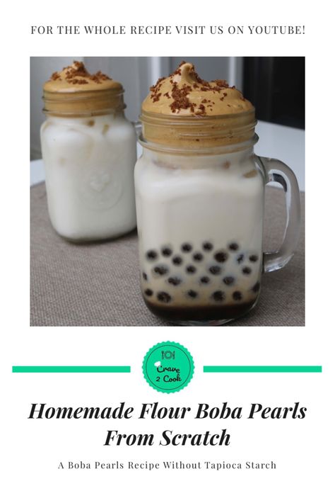 Here's a quick and detailed recipe of how to make boba pearls without tapioca starch😍 Homemade Boba Without Tapioca Flour, Diy Boba Pearls Without Tapioca Starch, Boba Tea Recipe Without Tapioca Starch, How To Make Boba Pearls Without Tapioca, How To Make Boba Without Tapioca Starch, Boba Without Tapioca Flour, How To Make Boba Without Tapioca Flour, Boba Without Tapioca, Tapioca Flour Recipes