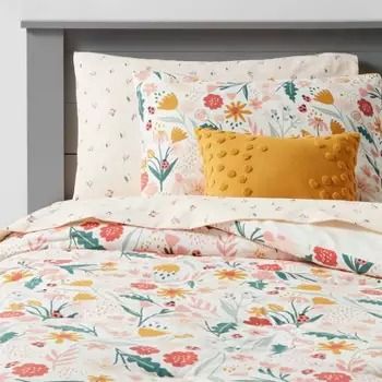 Favorites : Target In The Garden Target Bedroom, Pillowfort Garden Floral, Twin Bedding Girl, Pillowfort Target Kids Rooms, Wildflower Bedroom Kids Rooms, Kids Bedding Girl, Garden Theme Bedroom, Target Kids Bedroom, Girls Twin Bedding