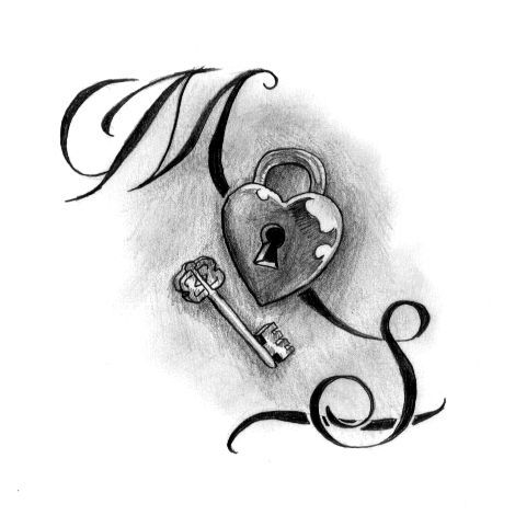 225 Best Lock and Key Tattoos Ideas (2022) - TattoosBoyGirl Heart Lock Tattoo, Lock And Key Tattoo, Lock Tattoo, Couple Tattoos Love, Key Tattoos, Key Tattoo, Couples Tattoo Designs, Matching Couple Tattoos, Initial Tattoo