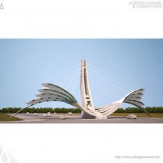 simorgh-by-naser-Nasiri-amp-taher-Nasiri City Entrance Gate, Society Gate Design, Society Gate, Gateway Design, Condominium Entrance, City Entrance, Gate City, Gate Entrance, Gate Way