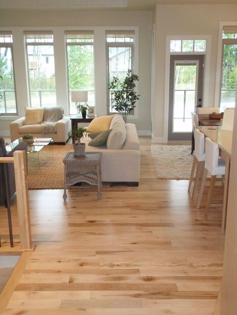 What's In & Out Decorating Ideas for 2019 – Living Room Hardwood Floors, Jacobean Stain, Hardwood Floor Colors, Living Room Wood Floor, Maple Floors, Light Hardwood, Hardwood Floors Dark, Light Hardwood Floors, Light Wood Floors